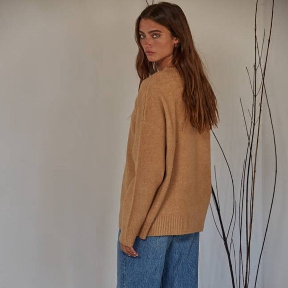 Noemie Pullover by By Together in Light Camel - Picture 3 of 3